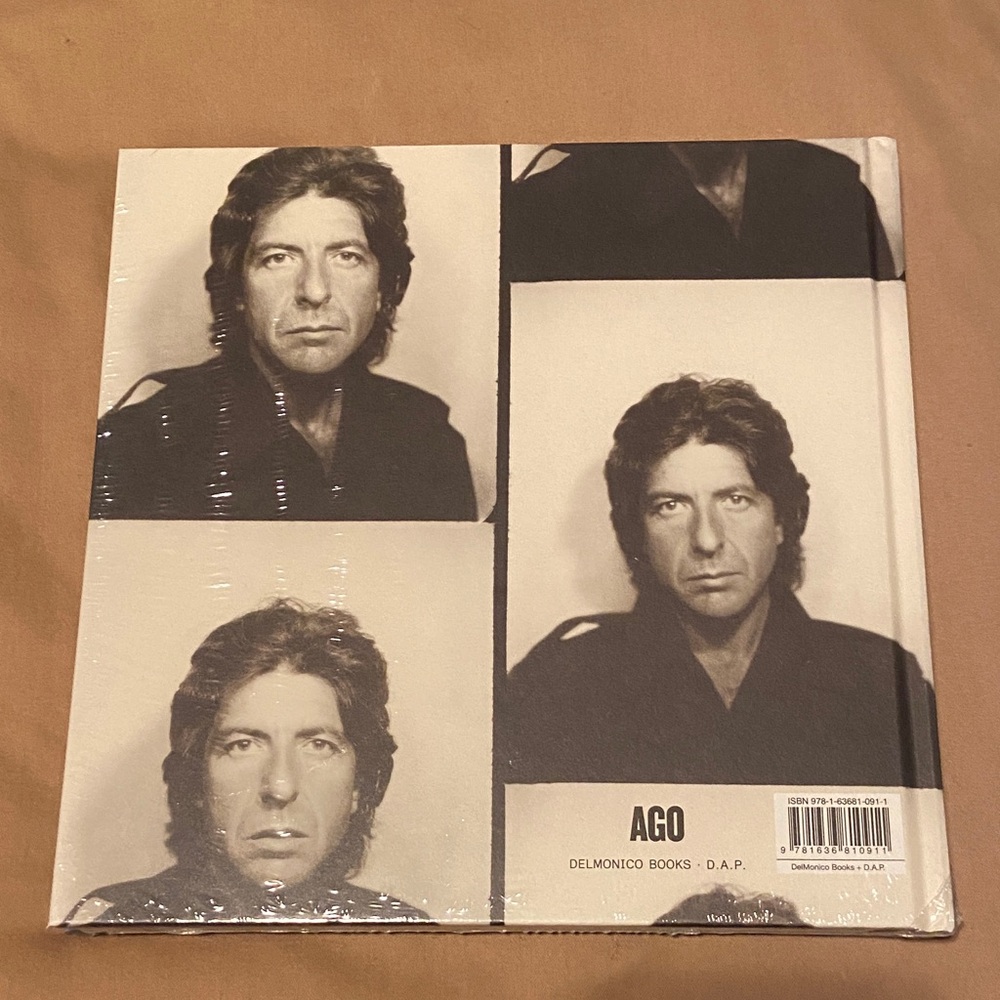 New Leonard Cohen Everybody Knows Hardcover Book, never opened, shrink wrapped - Picture 2 of 2